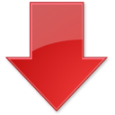 Red arrow pointing downwards