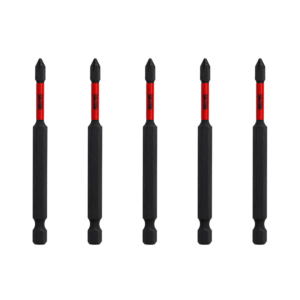 5 x Saxton 89mm PH1 Magnetic Impact Screwdriver Driver Bits Set