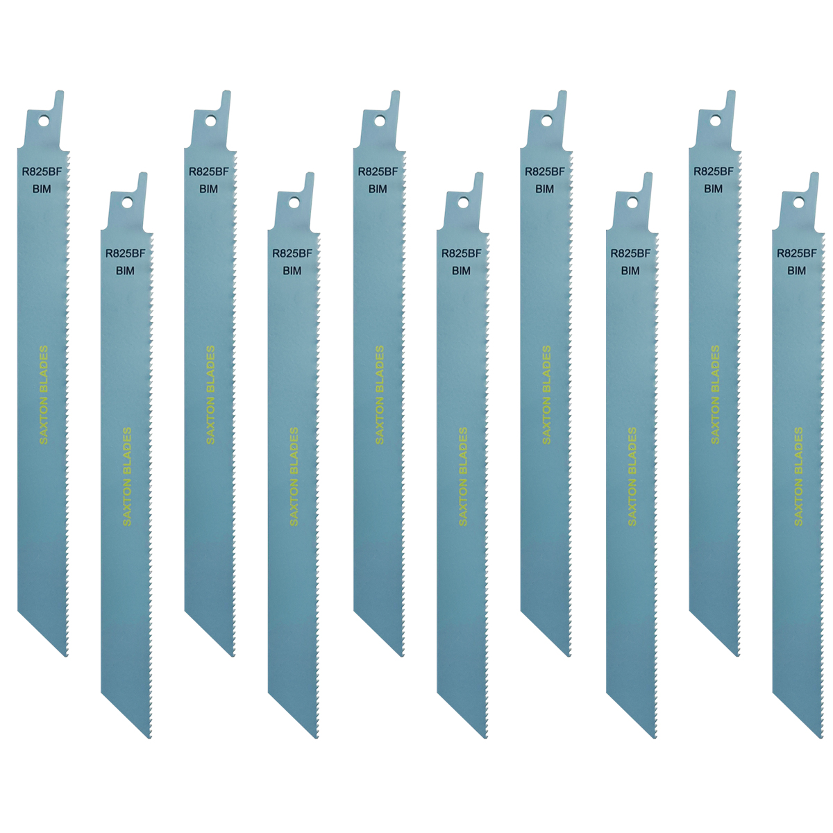 200mm Heavy Duty Metal Reciprocating Saw Blade R825BF Saxton Blades