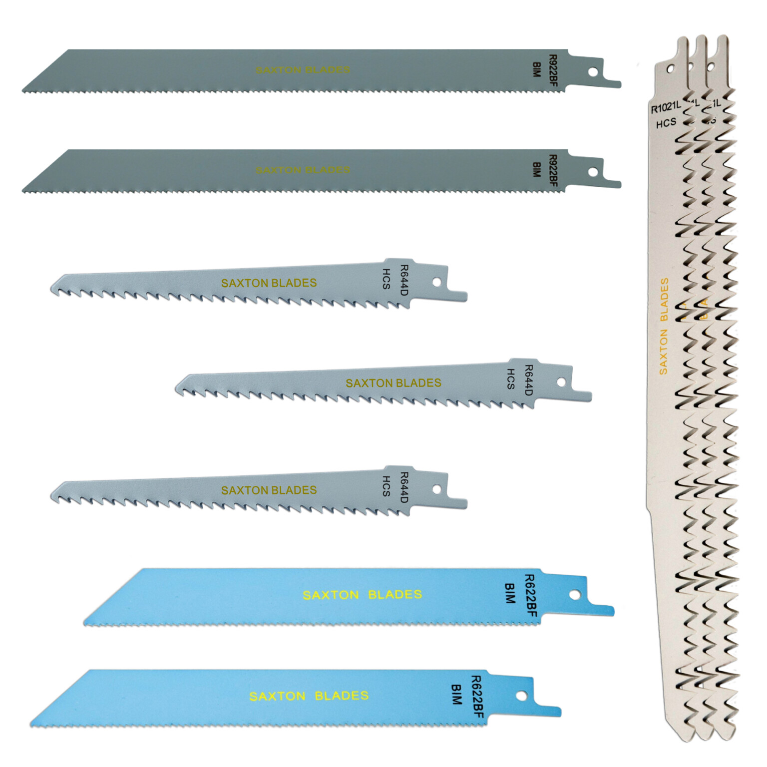 Reciprocating Saw Blades HighQuality Blades Saxton Blades