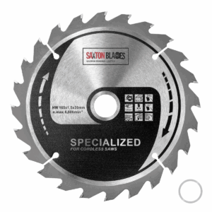 TCT Circular Blade 165mm x 24T Fits Milwaukee (15.87mm Ring)