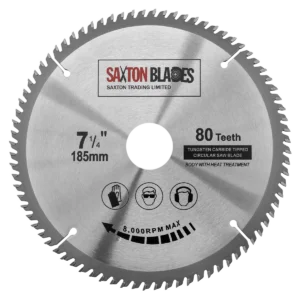 TCT Circular Blade 185mm x 80T x 30mm Bore