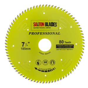 Professional Range TCT Circular Blade 185mm x 80T x 30mm Bore