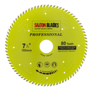 Professional Range TCT Circular Blade 185mm x 80T x 30mm Bore