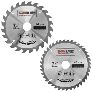TCT Circular Blade 185mm x 30mm Bore Pack A