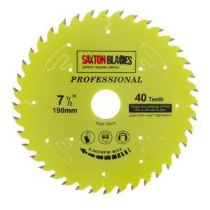 Professional Range TCT Circular Blade 190mm x 40T