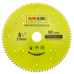 Professional Range TCT Circular Blade 210mm x 80T