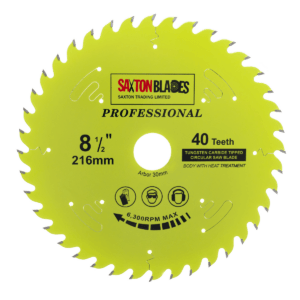 Professional Range TCT Circular Blade 216mm x 40T