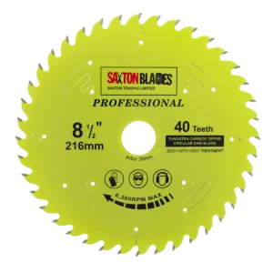 Professional Range TCT Circular Blade 216mm x 40T