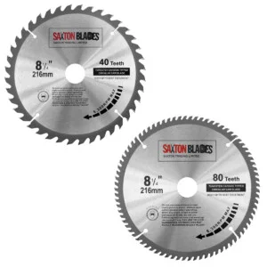TCT Circular Blade 216mm - Pack A