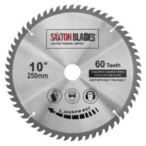 TCT Circular Blade 250mm x 60T