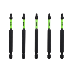 5 x Saxton 89mm Torx TX20 Magnetic Impact Screwdriver Driver Bits Set