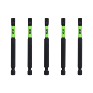 5 x Saxton 89mm Torx TX40 Magnetic Impact Screwdriver Driver Bits Set