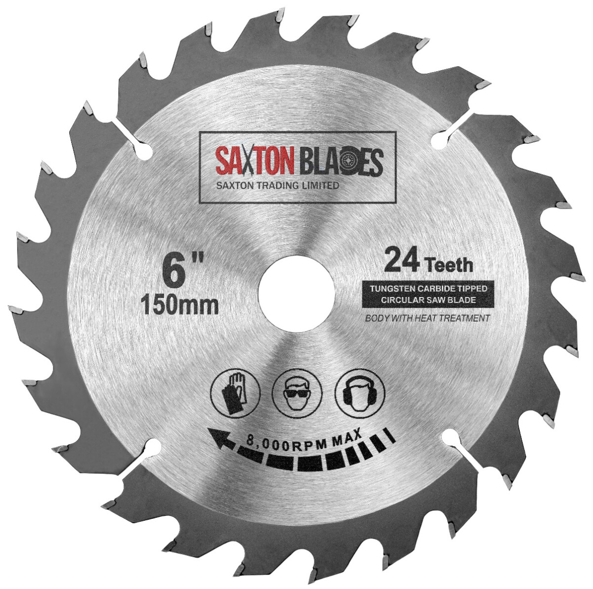 Classicpro 85mm TCT Mini Circular Saw Blade (2 Pack) | 24 Teeth For Wood, MDF, Laminate | Fits Worx, Bosch, Makita