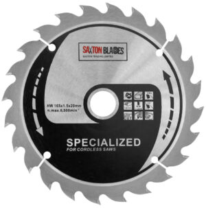 TCT Thin Kerf Circular Blade 165mm x 24T