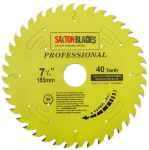 Professional Range TCT Circular Blade 185mm x 40T