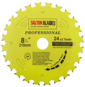 Professional Range TCT Circular Double Life Blade 210mm x 24×2 Teeth