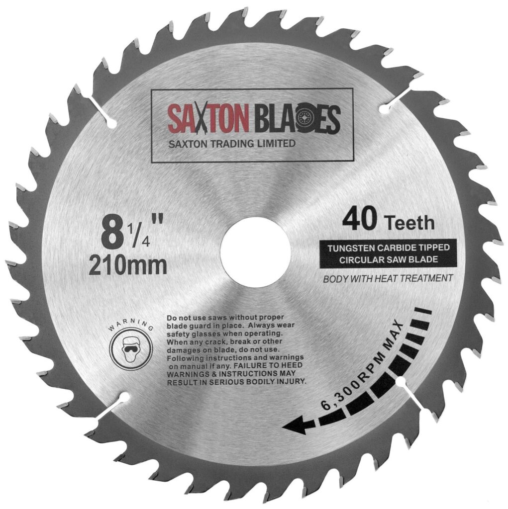 BUILDERS ACE 10" X 40T X 5/8" CARBIDE TIP SAW BLADE - NGC Industries
