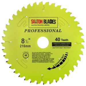 Professional Range TCT Circular Blade 216mm x 40T