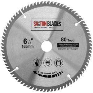 TCT Circular Blade 165mm x 80T