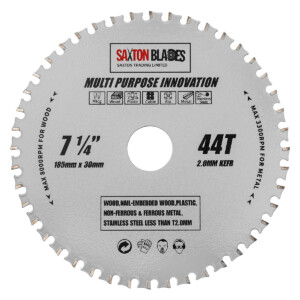 TCT Multi Purpose Innovation Circular Saw Blade 185mm x 44T