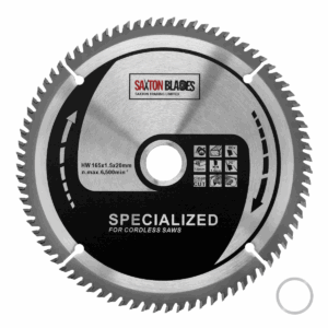 TCT Circular Blade 165mm x 80T Fits Milwaukee (15.87mm Ring)