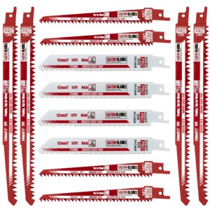 12 Blade Professional Range Reciprocating Saw Blade Combo