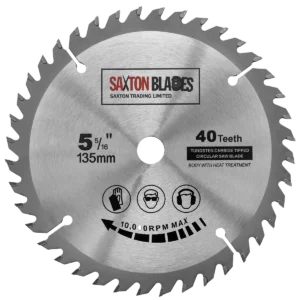 TCT Circular Blade 135mm x 40T