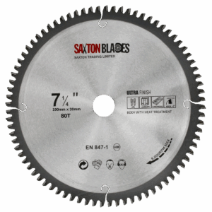 TCT Negative Rake / Hook Circular Blade 190mm x 80T