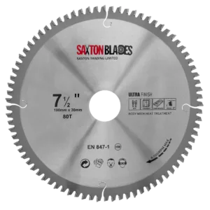 TCT Negative Rake / Hook Circular Blade 190mm x 80T