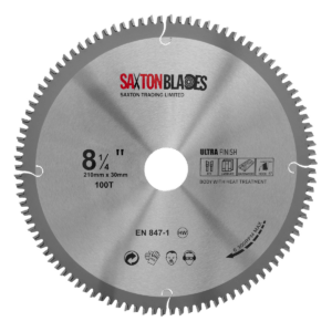 TCT Negative Rake / Hook Circular Blade 210mm x 100T x 30mm Bore