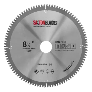 TCT Negative Rake / Hook Circular Blade 210mm x 100T x 30mm Bore