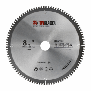 TCT Negative Rake / Hook Saw Blade 210mm x 100T x 25.4mm Bore