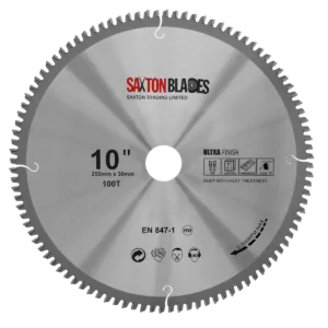 TCT Negative Rake / Hook Circular Blade 255mm x 100T x 30mm Bore