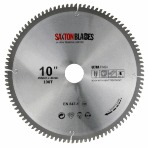 TCT Negative Rake / Hook Circular Blade 255mm x 100T x 30mm Bore